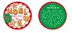 Patisse Découpe Pâte Emporte-pièces Noël Inox 18 Motifs SC