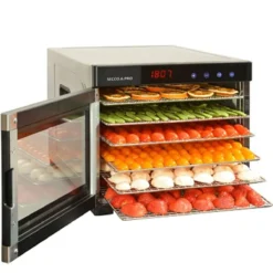 Déshydrateur électrique 6 Plateaux Kitchenchef SECCO 6 PRO INOX