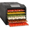Déshydrateur électrique 6 Plateaux Kitchenchef SECCO Noir