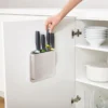 DoorStore Knives Set De 4 Couteaux Elevate Et Leur Boitier Rangement Placard Joseph Joseph SC