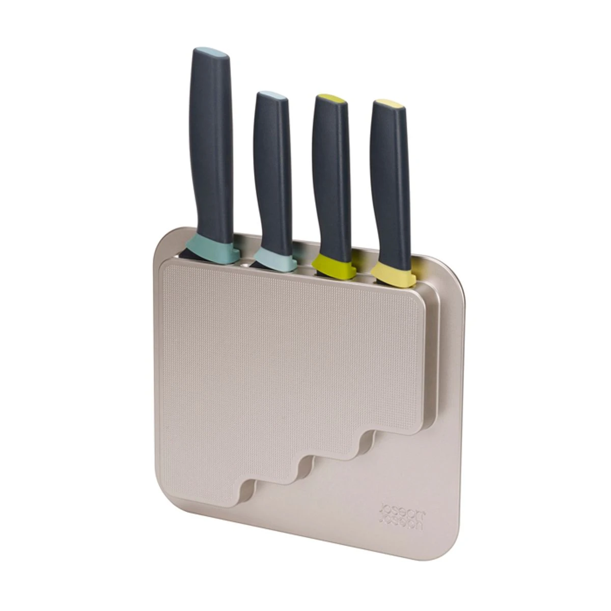 DoorStore Knives Set De 4 Couteaux Elevate Et Leur Boitier Rangement Placard Joseph Joseph SC 3 DoorStore Knives Set De 4 Couteaux Elevate Et Leur Boitier Rangement Placard Joseph Joseph SC – Image 3