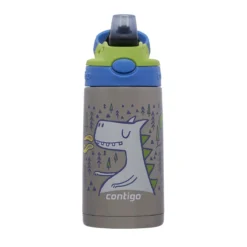 EASY CLEAN Gourde à Eau Isotherme Pour Enfant Autospout CONTIGO 380 Ml Dragon