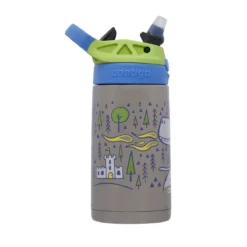 EASY CLEAN Gourde à Eau Isotherme Pour Enfant Autospout CONTIGO 380 Ml Dragon -Maison Cuisine Série easy clean gourde a eau isotherme pour enfant autospout contigo 380 ml dragon 5