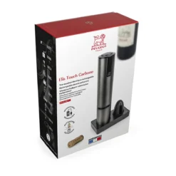 ELIS Touch Carbone Tire Bouchon électrique Automatique Rechargeable PEUGEOT -Maison Cuisine Série elis touch carbone tire bouchon electrique automatique rechargeable peugeot 5