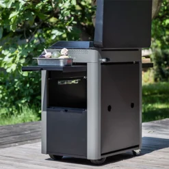 Ensemble Plancha Gaz Fonte Et Chariot Combo Fusion ENO 60 Gris Cargo Nouveau Modèle -Maison Cuisine Série ensemble plancha gaz fonte et chariot combo fusion eno 60 gris cargo nouveau modele 12