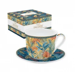EASY LIFE EQUATORIAL Tasse à Déjeuner Porcelaine Fine