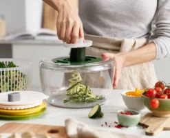 Essoreuse Râpe Spirale Tranche Multi-Prep Ensemble Préparation Salade Joseph Joseph SC -Maison Cuisine Série essoreuse rape spirale tranche multi prep ensemble preparation salade joseph joseph sc 5