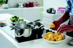 EVOLUTION Série 3 Casseroles 16/18/20 + Poignée Amovible BEKA SC -Maison Cuisine Série evolution serie 3 casseroles 16 18 20 poignee amovible beka sc 2