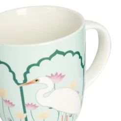 EASY LIFE Exotic Crane Mug Porcelaine 42.5 Cl KitchenCraft - Les 4 SC -Maison Cuisine Série exotic crane mug porcelaine 42 5 cl kitchencraft les 4 sc 5