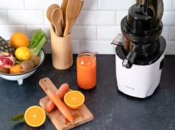 Extracteur De Jus électrique KUVINGS REVO830 Blanc + Gourde Sous Vide PIKA -Maison Cuisine Série extracteur de jus electrique kuvings revo830 blanc gourde sous vide pika 5