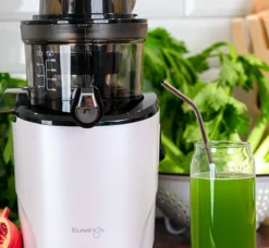 Extracteur De Jus électrique KUVINGS REVO830 Blanc + Gourde Sous Vide PIKA -Maison Cuisine Série extracteur de jus electrique kuvings revo830 blanc gourde sous vide pika 7
