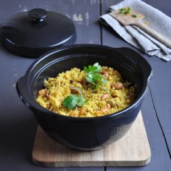 Faitout One Pot D22 4L Céramique Flame Emile HENRY Fusain -Maison Cuisine Série faitout one pot d22 4l ceramique flame emile henry fusain 2