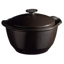 Faitout One Pot D22 4L Céramique Flame Emile HENRY Fusain -Maison Cuisine Série faitout one pot d22 4l ceramique flame emile henry fusain 3