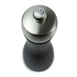 FIDJI Moulin à Sel 15 Cm Bois Inox PEUGEOT Graphite Noir -Maison Cuisine Série fidji moulin a sel 15 cm bois inox peugeot graphite noir 2