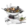 Fondue Asiatique électrique Inox 6 Personnes KitchenChef