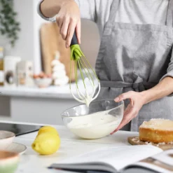 Fouet TWIST En Silicone 2 En 1 Joseph Joseph Vert -Maison Cuisine Série fouet twist en silicone 2 en 1 joseph joseph vert 5