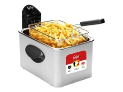 Friteuse électrique 4.5 L FRIFRI 2800W Gris -Maison Cuisine Série friteuse electrique 4 5 l frifri 2800w gris 3