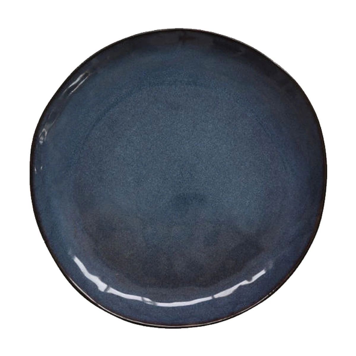 EASY LIFE GENESIS BLUE Assiette Plate Ronde Grès Bleu 27.5 Cm 2 EASY LIFE GENESIS BLUE Assiette Plate Ronde Grès Bleu 27.5 Cm – Image 2