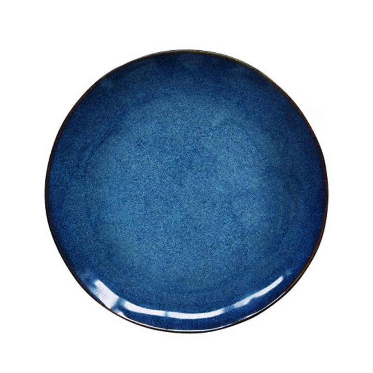 EASY LIFE GENESIS BLUE Assiette Plate Ronde Grès Bleu 27.5 Cm 1 EASY LIFE GENESIS BLUE Assiette Plate Ronde Grès Bleu 27.5 Cm