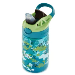 GIZMO Flip Gourde Enfant Avec Paille Contigo BLEU Dinosaure 420 Ml -Maison Cuisine Série gizmo flip gourde enfant avec paille contigo bleu dinosaure 420 ml 3