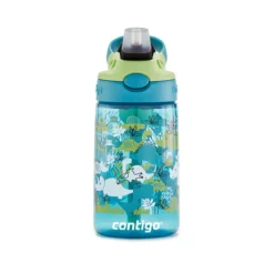 GIZMO Flip Gourde Enfant Avec Paille Contigo BLEU Dinosaure 420 Ml -Maison Cuisine Série gizmo flip gourde enfant avec paille contigo bleu dinosaure 420 ml 4