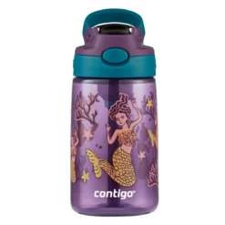 GIZMO Flip Gourde Enfant Avec Paille Contigo Violet Sirènes 420 Ml -Maison Cuisine Série gizmo flip gourde enfant avec paille contigo violet sirenes 420 ml 3