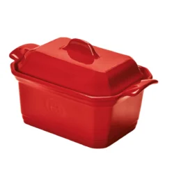 Grande Terrine + Presse Emile HENRY Rouge Grand Cru