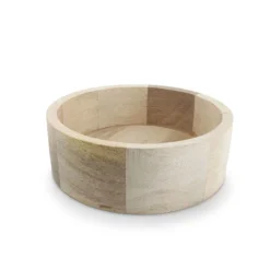 GRANDIOSE Saladier Coupe Plat De Service En Bois De Manguier D30 Cm SC