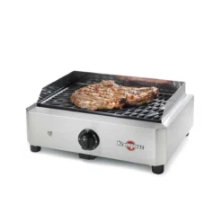 Gril Barbecue électrique Mythic 1700 W Plaque Fonte émaillée KRAMPOUZ