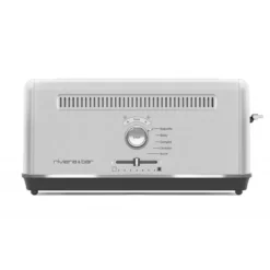 Grille Pain électique Expert Toaster Inox 2 Fentes Extra-Longues Riviera&Bar Inox