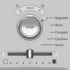 Grille Pain électique Expert Toaster Inox 2 Fentes Extra-Longues Riviera&Bar Inox -Maison Cuisine Série grille pain electique expert toaster inox 2 fentes extra longues riviera bar inox 3