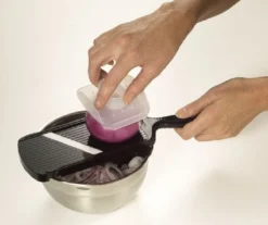 KYOCERA Mandoline-Trancheuse Ceramique 4 épaisseurs Rouge -Maison Cuisine Série kyocera mandoline trancheuse ceramique 4 epaisseurs rouge 3