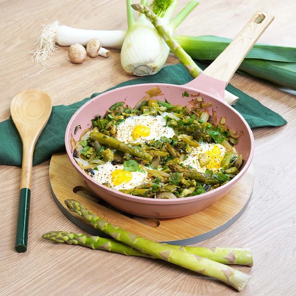 L´incroyable Poêle Cookut Revêtement Céramique - Noir Graphite 5 L´incroyable Poêle Cookut Revêtement Céramique - Noir Graphite – Image 5