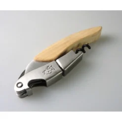 L´IROQUOIS Tire-Bouchon Sommelier Professionnel Manche Bois En Coffret Tube