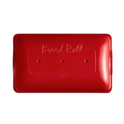 LE PAIN Moule à Mini Baguettes D´Emile HENRY Rouge Grand Cru -Maison Cuisine Série le pain moule a mini baguettes d emile henry rouge grand cru 2