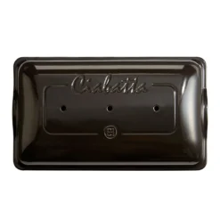 LE PAIN Moule à Pain Ciabatta D´Emile HENRY Noir Fusain -Maison Cuisine Série le pain moule a pain ciabatta d emile henry noir fusain 2