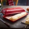 LE PAIN Moule à Pain Ciabatta D´Emile HENRY Rouge Grand Cru