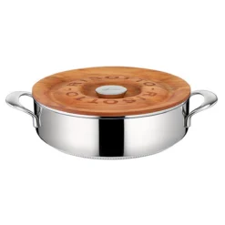 LINEA PATRIMONIO Faitout à Risotto Mijotage Inox Lagostina D24