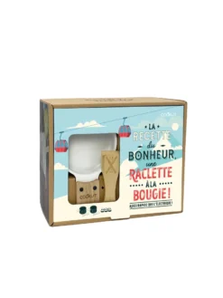 LUMI Raclette à La Bougie Individuelle Cookut- Les 2 Série Limitée Montagnes Blanches -Maison Cuisine Série lumi raclette a la bougie individuelle cookut les 2 serie limitee montagnes blanches 3