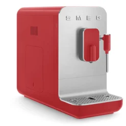 Machine à Café Automatique Avec Broyeur Et Buse Intégré SMEG Rouge Mat -Maison Cuisine Série machine a cafe automatique avec broyeur et buse integre smeg rouge mat 4