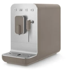 Machine à Café Automatique Avec Broyeur Et Buse Intégré SMEG Taupe Mat
