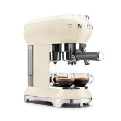 Machine à Café Expresso Années 50 SMEG Crème -Maison Cuisine Série machine a cafe expresso annees 50 smeg creme 4