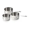 MAESTRO Série De 3 Casseroles Inox Saucière à Bec BEKA