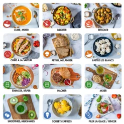 MAGIMIX Cook EXPERT Connect Robot Multifonctions Cuiseur Chromé Mat -Maison Cuisine Série magimix cook expert connect robot multifonctions cuiseur chrome mat 5