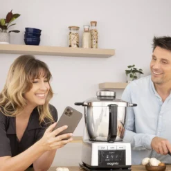 MAGIMIX Cook EXPERT Connect Robot Multifonctions Cuiseur Chromé Mat -Maison Cuisine Série magimix cook expert connect robot multifonctions cuiseur chrome mat 7