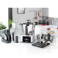 MAGIMIX Cook EXPERT Robot Multifonctions Cuiseur Chromé Mat -Maison Cuisine Série magimix cook expert robot multifonctions cuiseur chrome mat 5