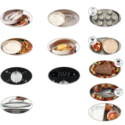 MAGIMIX Cuit Vapeur électrique Multifonctions -Maison Cuisine Série magimix cuit vapeur electrique multifonctions 9