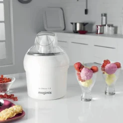 MAGIMIX Glacière Sorbetière 1.5L Blanc