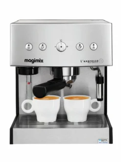 MAGIMIX Machine à Café Expresso Cafetière Automatique Dosettes/Café Moulu Chromé Mat 7 MAGIMIX Machine à Café Expresso Cafetière Automatique Dosettes/Café Moulu Chromé Mat -Maison Cuisine Série magimix machine a cafe expresso cafetiere automatique dosettes cafe moulu chrome mat 2