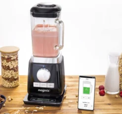 MAGIMIX Power Blender 5 Connect 1,8L Laqué Noir -Maison Cuisine Série magimix power blender 5 connect 1 8l laque noir 2